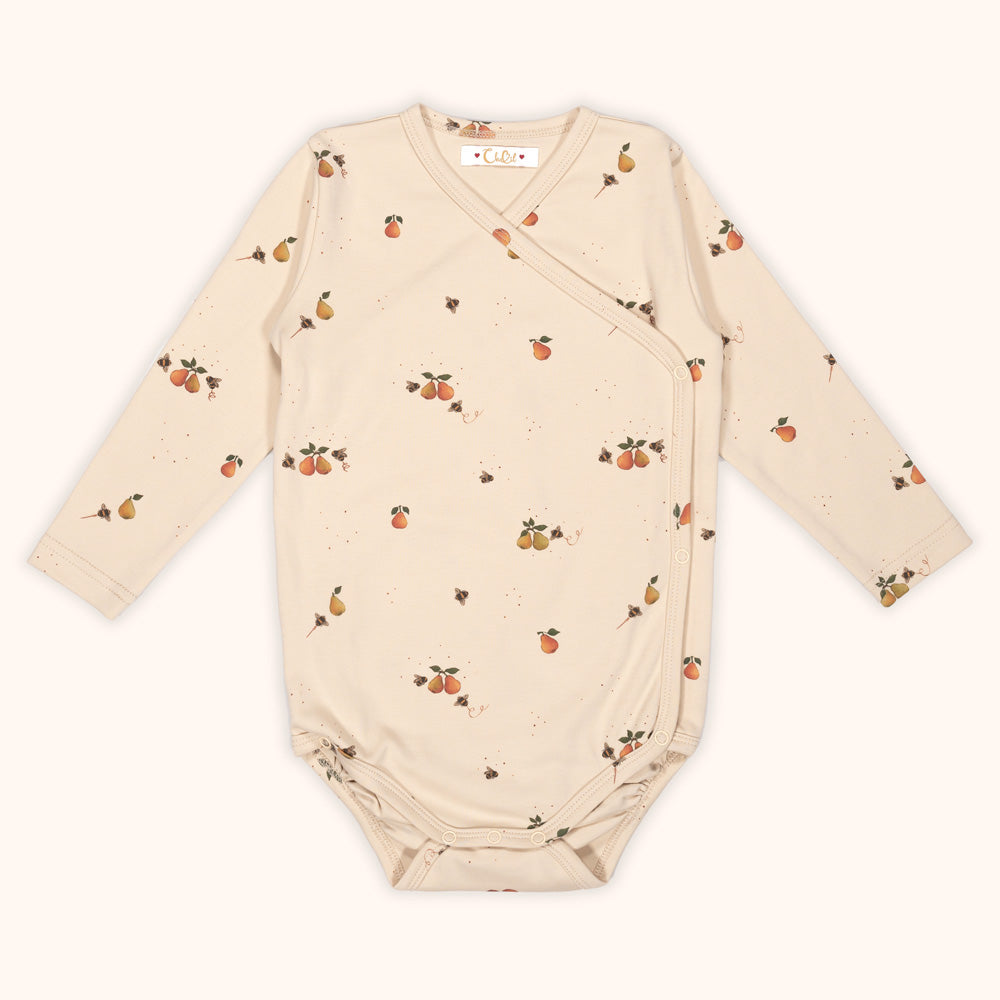 Wrapover Body “Pears & Bees”