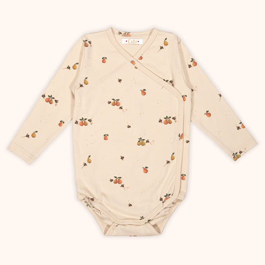 Wrapover Body “Pears & Bees”