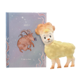Load image into Gallery viewer, Unique Aries teething toy that is carefully hand-painted & presented in a beautiful colourful box. Being born between 21st of March and 21st of April, you will be part of the Aries zodiac sign.