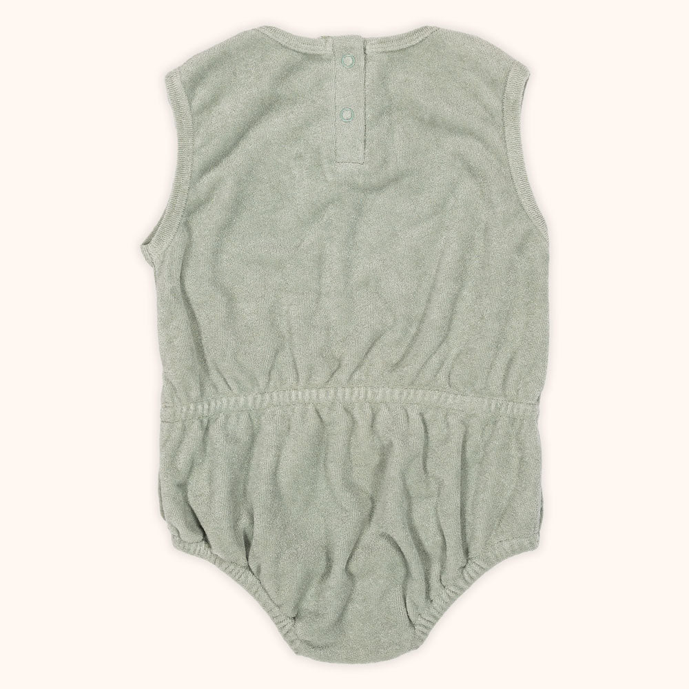 Towel Romper "King of Hearts"