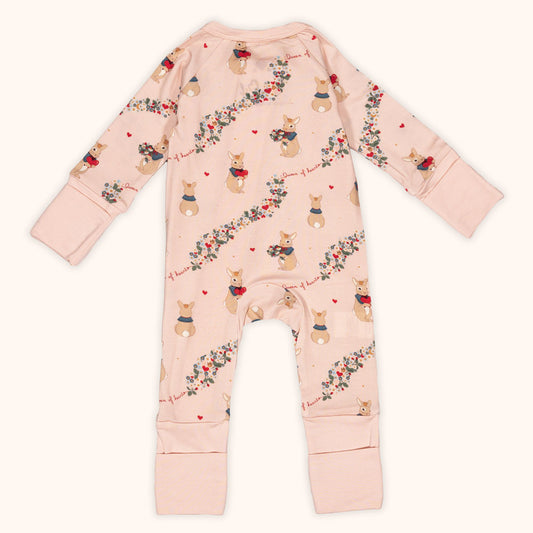 Zipped Onsie "Queen of Hearts"