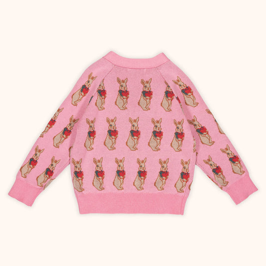 Knitted Cardigan "Bunny"