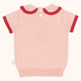 Load image into Gallery viewer, “Strawberry” Knitted Polo Top
