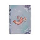 Beautifully illustrated gift box for the Cancer Zodiac inspired teething toy for teething babies from ChaBil.