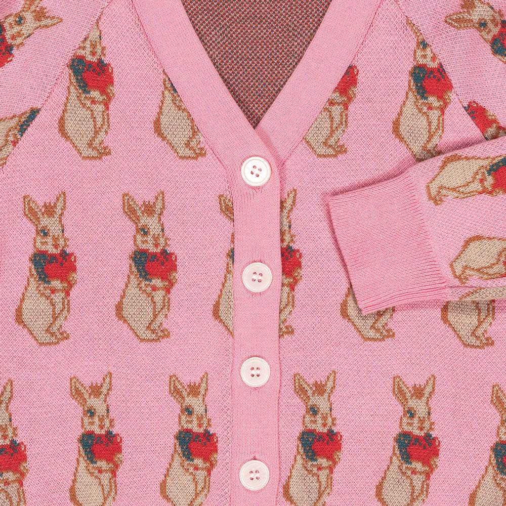 Knitted Cardigan "Bunny"