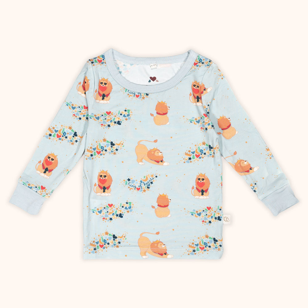 "King of Hearts" two-piece Pyjamas