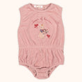 Load image into Gallery viewer, Towel Romper "Queen of Hearts"
