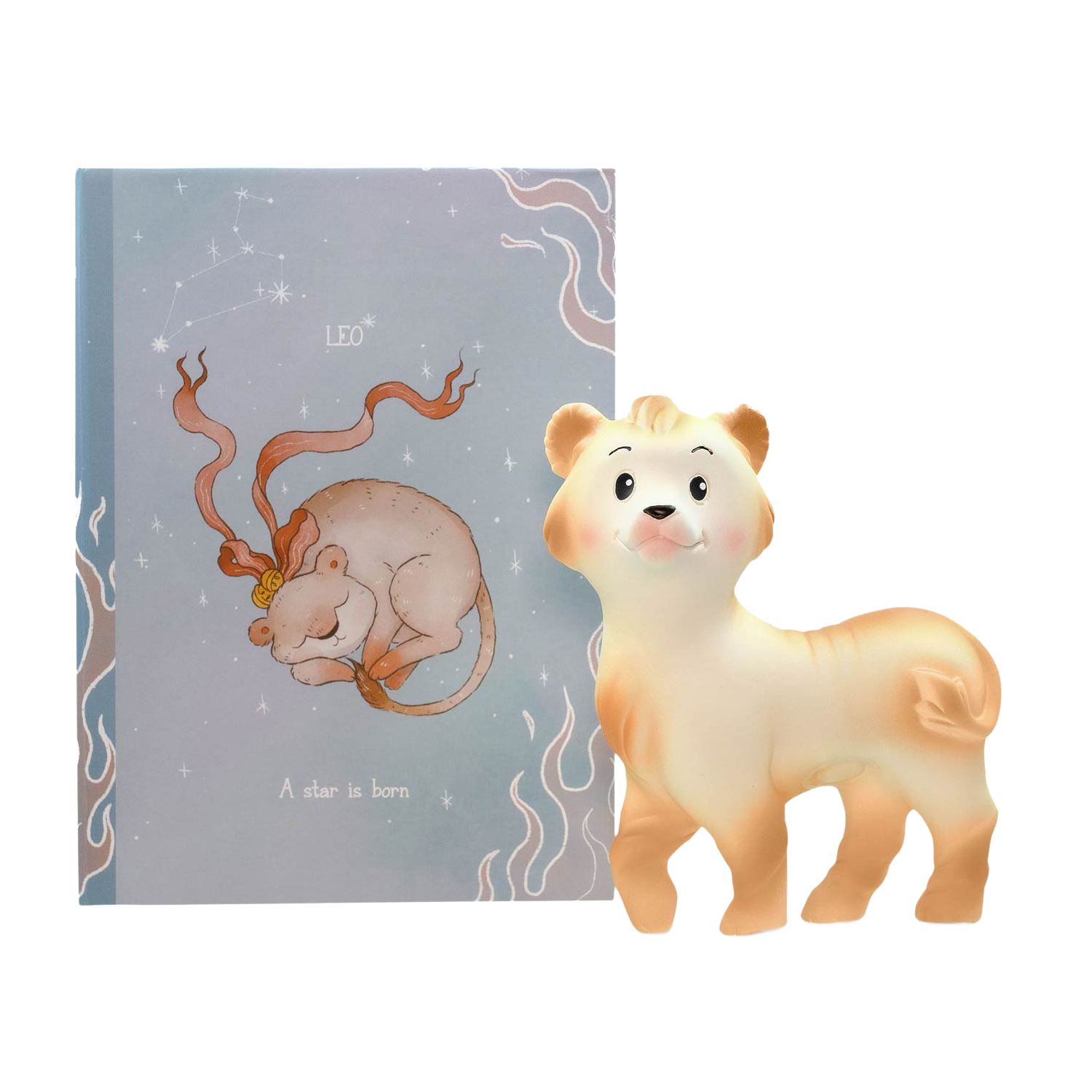 Unique Leo teething toy that is carefully hand-painted & presented in a beautiful colourful box. Being born between 23rd of July and 22nd of August, you will be part of the Leo zodiac sign.