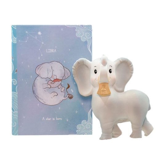 Unique Libra teething toy that is carefully hand-painted & presented in a beautiful colourful box. Being born between 23rd of September and 22nd of October, you will be part of the Libra zodiac sign.