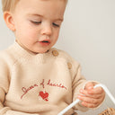 Knitted Jumper "Queen of Hearts"