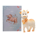 Unique Taurus teething toy that is carefully hand-painted & presented in a beautiful colourful box. Being born between 20th of April and 21st of May, you will be part of the Taurus zodiac sign.