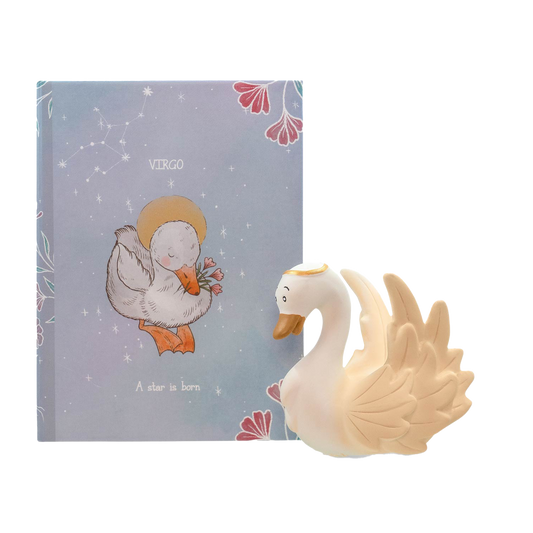 Virgo Teething Toy - Organic, Natural, Sustainable & Biodegradable.